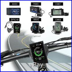 48V 500W BAFANG Electric Bike Rear Hub Wheel Motor Conversion Kit with Display