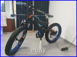 48V 500W rear Hub motor / Fat tire electric mountain bike Ebike