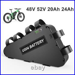 48V 52V 20Ah 24Ah Triangle Ebike Li-ion Battery Electric Bike for 50-1800W Motor