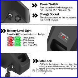 48V/52V 25Ah Lithium 1000W 1500W kit EBike E bike Electric Bike Bicycle Battery
