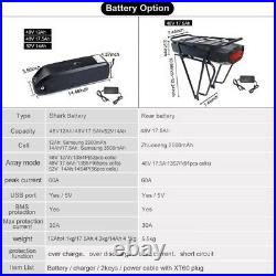 48V 750W Bafang BBS02B Mid Drive Motor Electric Bike Conversion Kit With Battery