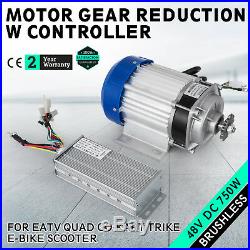 48V DC 750W Electric Brushless Motor w Controller DIY Magnet E-Bike Bicycle