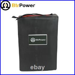48V Electric Bike Battery 10Ah 18Ah 20Ah 30Ah Lithium Cell For 700W-1500W Motor