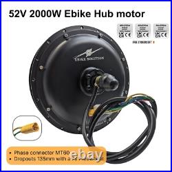 48/52V 2000W Ebike Hub Motor Electric Bike DIY Hub DC Hub Motor 35H 48/52V 2000W Ebike Hub Motor Electric Bike DIY Hub DC Hub Motor 35H