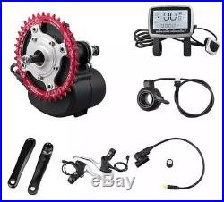 48v 350w HALO MOTOR electric bike mid drive conversion kit