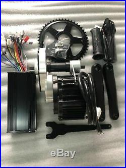 48v 500w Brushless MID Drive Electric E Bike Conversion Kit Motor
