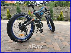 48v 500w rear Hub motor fat tire electric mountain bike ebike