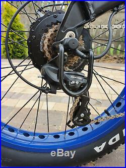 48v 500w rear Hub motor fat tire electric mountain bike ebike