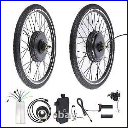 500W 36V 26 Electric Bicycle Conversion Kit E Bike Rear Wheel Motor Hub USED
