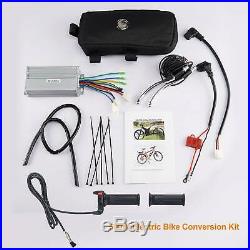 500With1000W 26 Electric Bicycle Motor Conversion Kit Front/Rear Wheel E Bike PAS