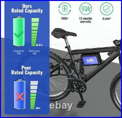 52V 20Ah Lithium Pack Ebike Li-ion Electric Bike Battery PVC for 50W-1500W Motor