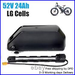 52V 24Ah LG Cells Lithium Ebike Li-ion Battery For 01500W Electric Bike Motor