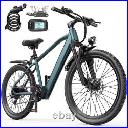 540W Electric Bike 36V 10Ah Battery, NFC, Adult 26 Tire, Brushless Motor