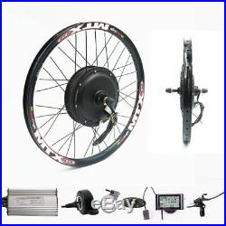 70km/h 72v 2000W Rear Wheel Motor Electric Bicycle Conversion Kit High Speed