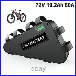 72V 19.2Ah Triangle Ebike Li-ion Battery Electric Bicycle 21700 for 3300W Motor