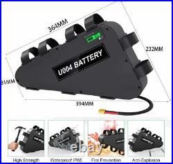 72V 20AH Electric Bike Triangle Li-Ion Battery Pack For 500W3000W Motor LG Cell