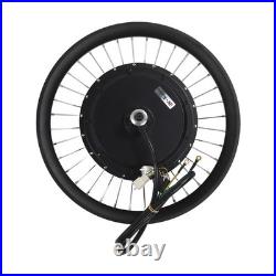 72V 3000W Electric Bicycle Conversion Kit Rear Drive Hub Motor Controller Lcd3