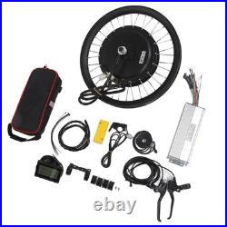 72V 3000W Electric Bicycle Conversion Kit Rear Drive Hub Motor Controller Lcd3