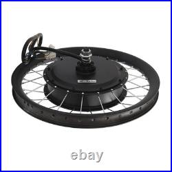 72V 3000W Electric Bicycle Conversion Kit Rear Drive Hub Motor Controller Lcd3