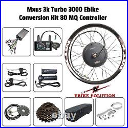 72v MXUS 3K Turbo Ebike Electric Bike Conversion Kit Hub Motor MTX Rim