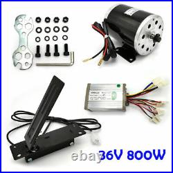 800W 36V Electric Bicycle E-bike DC Brush Motor Conversion Kit with Controller
