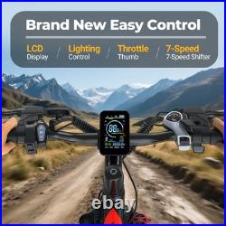 AOVOPRO BK520 Electric Bike for Adults with 250W Brushless Motor Unisex Adults