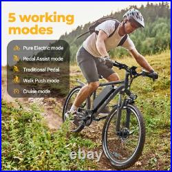 AOVOPRO Electric Bike BK520 for Adults with 250W Brushless Motor, 40Miles 15MPH AOVOPRO Electric Bike BK520 for Adults with 250W Brushless Motor, 40Miles 15MPH