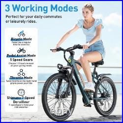 Aairsk GT300 Electric Bike 250W 36V 10Ah Battery 26 Inch Mountain E-Bike