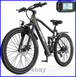 Aairsk GT300 Electric Bike 250W 36V 10Ah Battery 26 Inch Mountain E-Bike