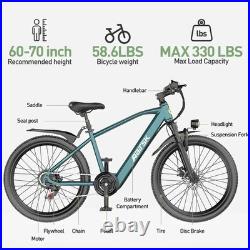 Aairsk GT300 Electric Bike 250W 36V 10Ah Battery 26 Inch Mountain E-Bike