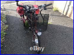 Adult tricycle with electric motor