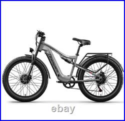 Adults 26 Dual Motor Fat Tyre E-Bike 48V 17.5Ah Off-Road Electric Bicycle MTB