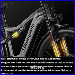 Adults 26 Dual Motor Fat Tyre E-Bike 48V 17.5Ah Off-Road Electric Bicycle MTB