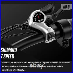 Adults 26 Dual Motor Fat Tyre E-Bike 48V 17.5Ah Off-Road Electric Bicycle MTB