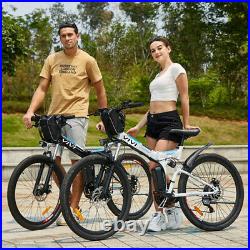 Assist E-Bike 26 Electric Bike Folding Mountain Bike 350W Motor 21Speed Shimano