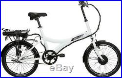Assist Hybrid Electric Bike 20 Wheel V Brake Steel Frame 4.8Ah 115Wh Bicycle