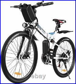 Assisted E-Bike 26 Folding Electric Bike Mountain Bike City Bicycle 350W Motor