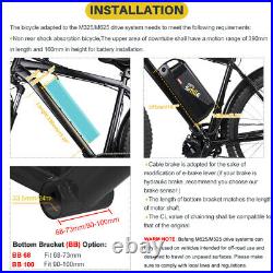 BAFANG 1000W Electric Bike Conversion Kit M625 Ebike Mid Drive Motor + Battery