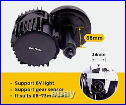 BAFANG 36V/48V 250With750With1000W BBS/01B/02B/HD Mid Drive Motor Conversion Kit DIY
