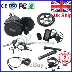 BAFANG BBS02 48V 750W Mid Drive Motor Electric Bike Conversion Kit C965 LCD #UK