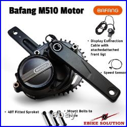 Bafang M510 36V 250W Mid Drive Motor Conversion Kits for Ebike CAN Display Bafang M510 36V 250W Mid Drive Motor Conversion Kits for Ebike CAN Display