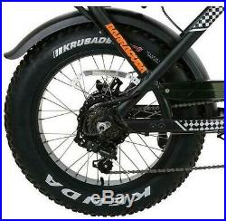 Barracuda Rogue Electric Fat Bike 20 Wheel, Bafang 250W Hub Drive Motor