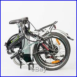 Black TDL6123 Folding Ebike Electric Bike 36V 10AH Lithium Battery 250W Motor