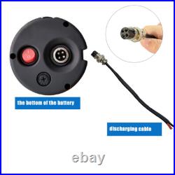 Bottle 36V 10Ah e-bike Battery Electric Bicycle 350W 250W 500W Circular Black