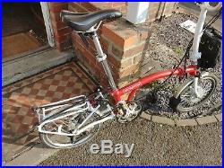 Brompton folding bike with newly fitted electric motor (its only done 48 miles)