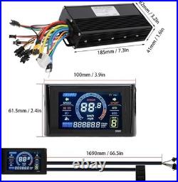 Brushless Motor Controller Kit, 36V 48V 52V 1500W 2000W 40A 3 Mode Sine Wave
