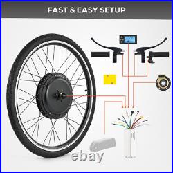 CRENEX 26 48V Front Electric Bicycle Motor Conversion Kit EBike Wheel Hub Bike
