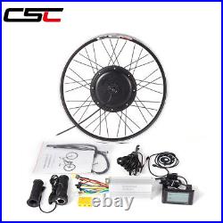CSC 36V 48V e-bike Conversion Kit 250W-1500W Electric bike wheel with Battery