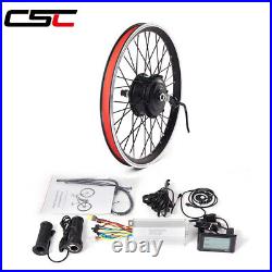 CSC 36V Electric bicycle Conversion Kit 48V 250W-1500W and Battery e-bike wheel