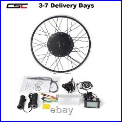 CSC Electric Bike Kit 1000W Hub Motor Bicycle Kit and Hailong Battery 48V 18Ah